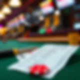 Visual representation of a parlay betting slip