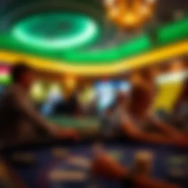 Strategic approach in a real money earning game