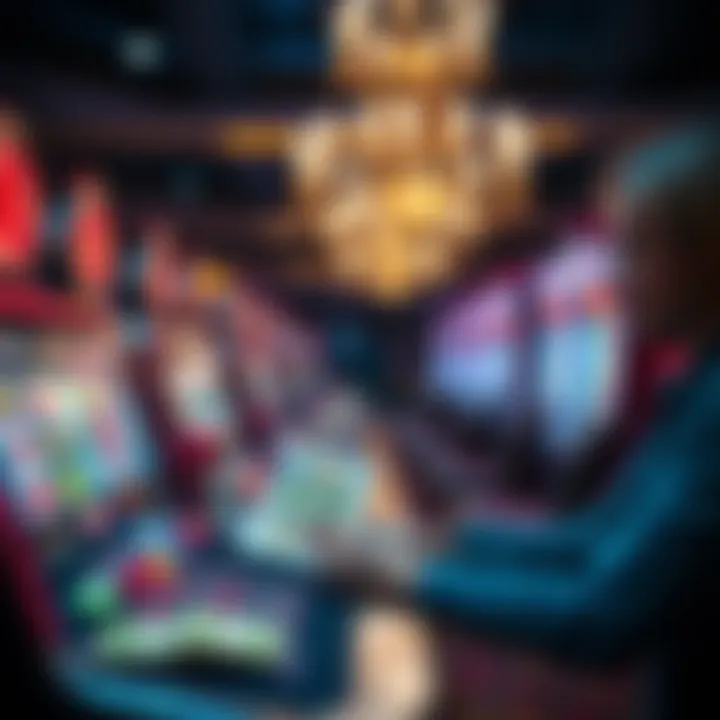 Graphical analysis of psychological factors in gambling behavior