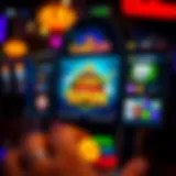 A vibrant display of the Cash Spin app interface showcasing its features