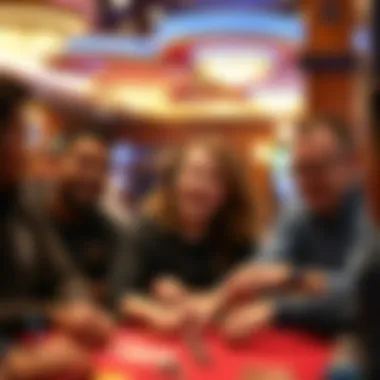 A group of enthusiastic players engaged in a game