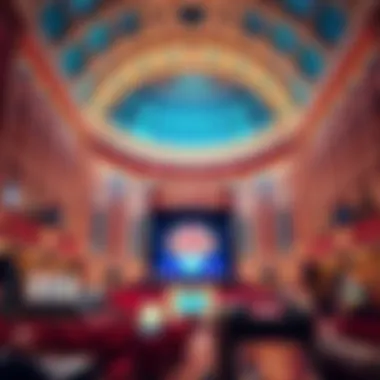 Stunning architectural view of The Cosmopolitan Las Vegas concert venue