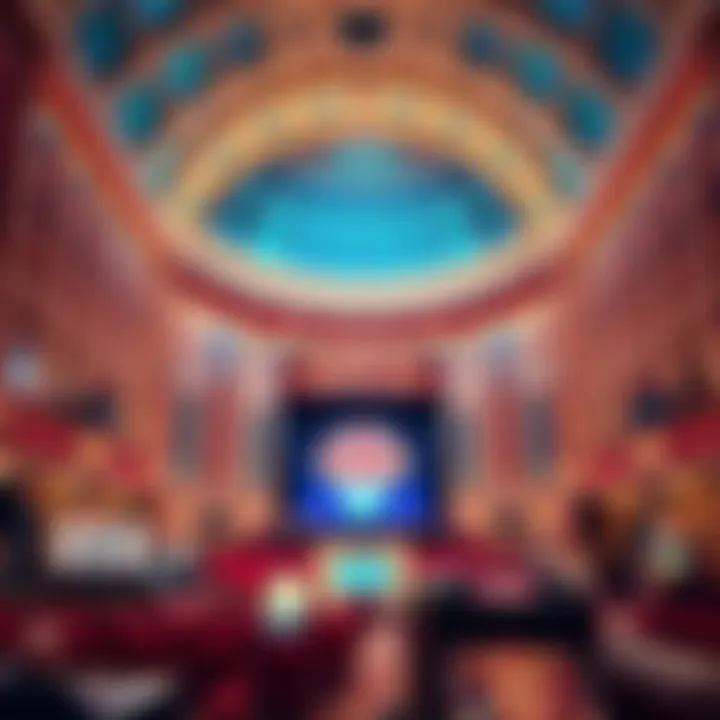 Stunning architectural view of The Cosmopolitan Las Vegas concert venue