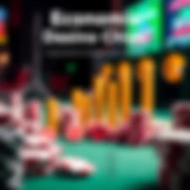 An infographic depicting the economic impact of DoubleU Casino chips on virtual gaming