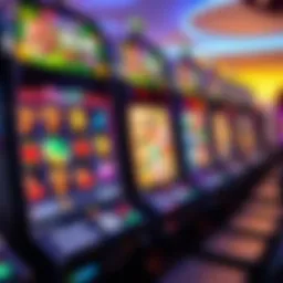 A captivating online slot machine interface showcasing vibrant graphics and engaging gameplay.