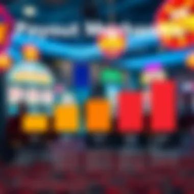 Payout Mechanics Infographic An infographic illustrating payout mechanics and return-to-player rates for various online slot games.