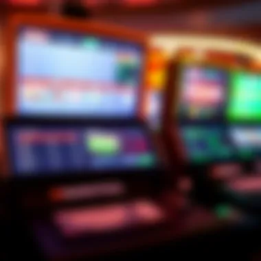 Visual representation of user interface for the betting app