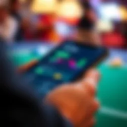 A smartphone displaying a financial app interface