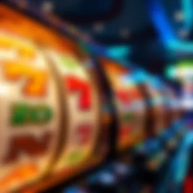 The Thrill of Spinning Reels Close-up of spinning slot reels showcasing classic symbols