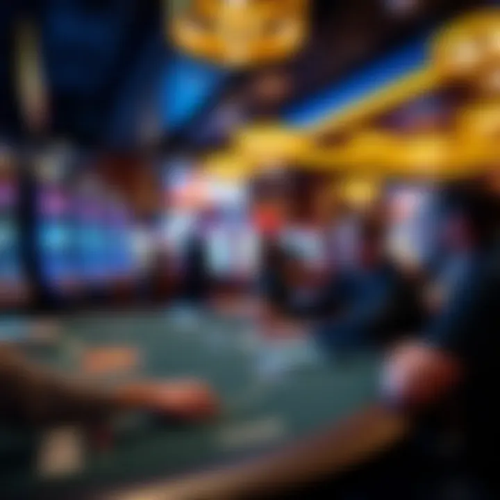 Training session for casino staff