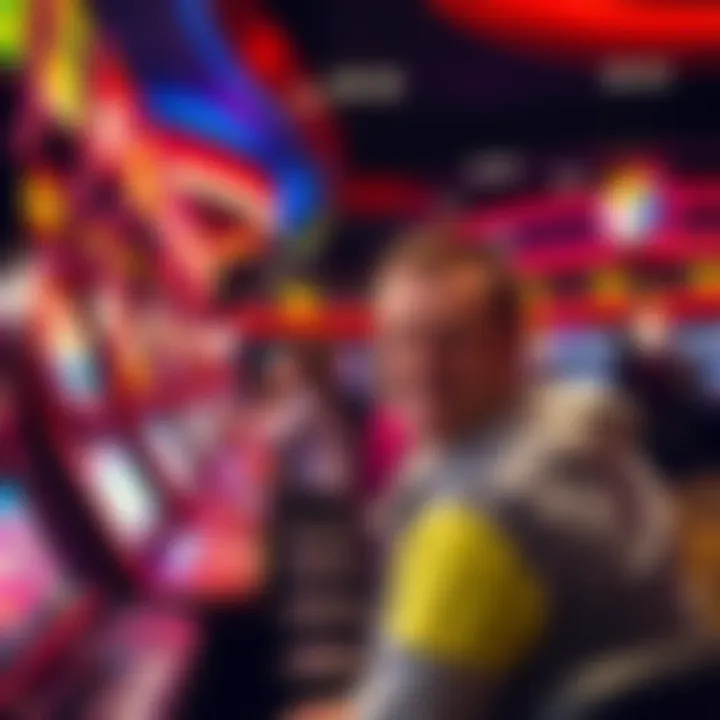 Dynamic work environment at a casino