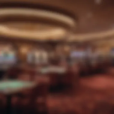 Dining options available at a Pennsylvania casino