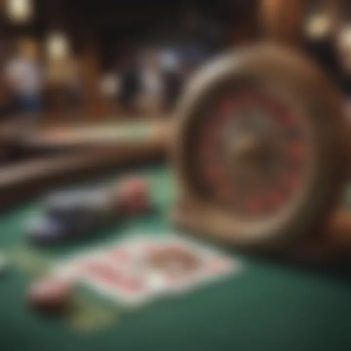 Graph illustrating payout percentages across different casino games