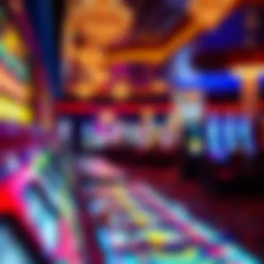 Vibrant gaming floor at Circa Casino