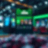 Overview of the DRF Bets mobile app interface showcasing its sleek design