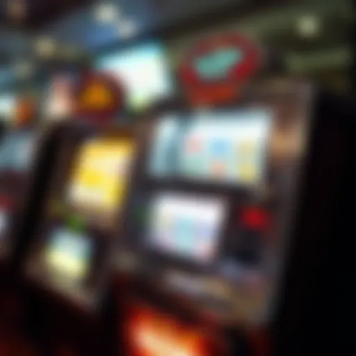 The Evolution of Electronic Slot Machines A vintage electronic slot machine showcasing its intricate design.