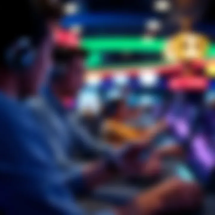 User engaging with FanDuel gift card in an online environment