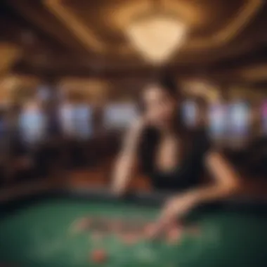 Diverse Gaming Options in Florida Casinos Exciting gaming floor with diverse table games