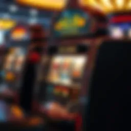 Classic slot machine with nostalgic design