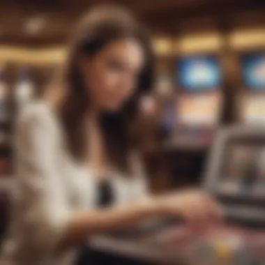 Engaging with Free Slot Games Anywhere A player enjoying a free slot game on a tablet