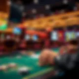 Illustration of various poker game types on a digital platform