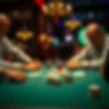 A strategic card game in a high-stakes environment