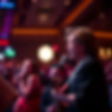 Fogerty engaging with fans during his live concert