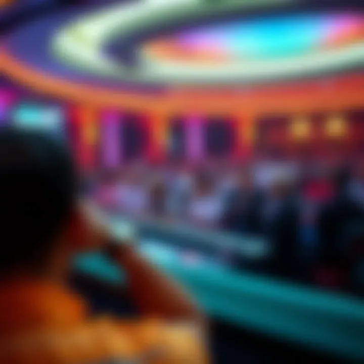 The vibrant atmosphere at Foxwoods during Fogerty's show