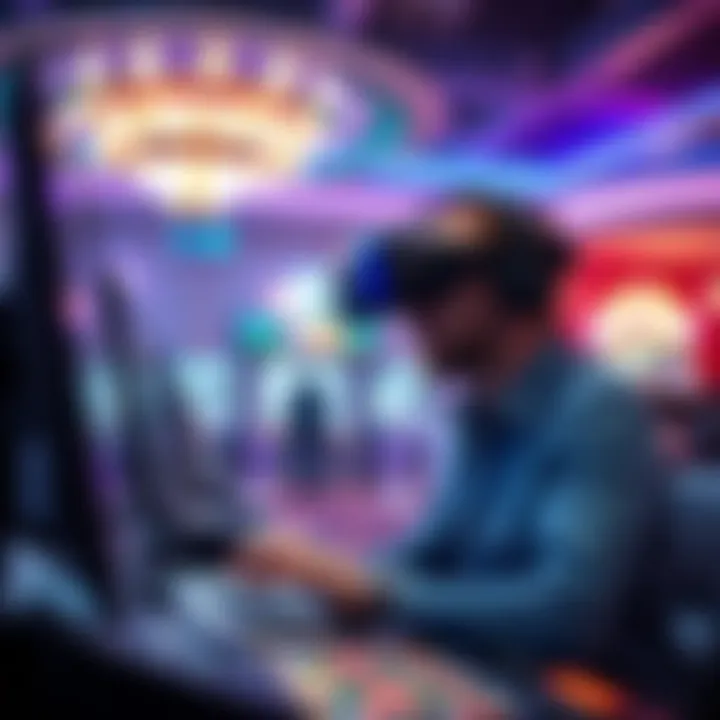 Virtual reality gambling experience