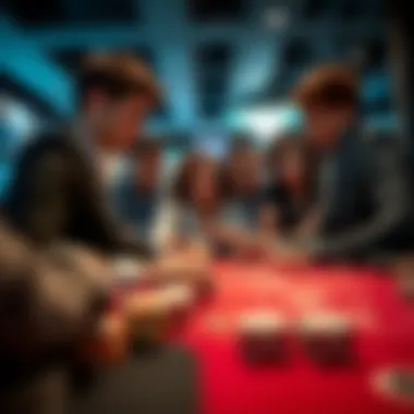 A diverse team of professionals collaborating on gaming strategy