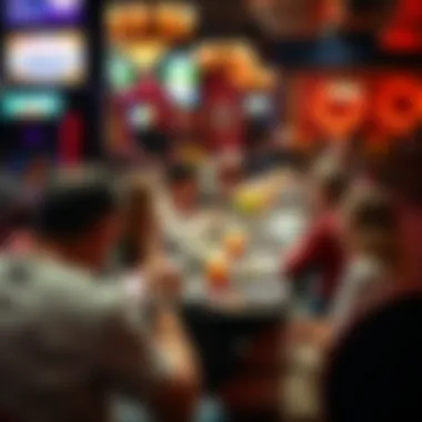 Delightful Dining Moments in Las Vegas Diners enjoying a meal at a popular Las Vegas restaurant