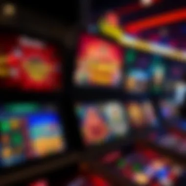 Diverse Online Casino Games An exciting online casino interface showcasing various games