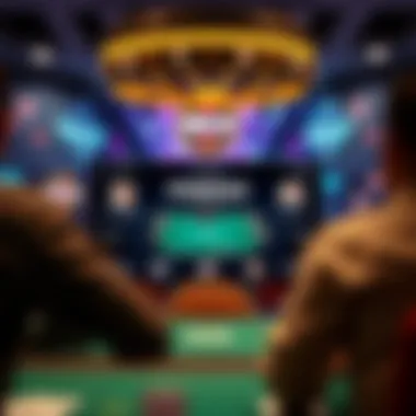 PokerGO Platform Interface Overview An overview of the PokerGO platform interface showcasing its user-friendly design and features.