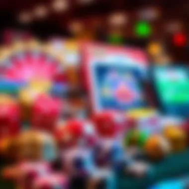 Variety in Casino Games Diverse selection of casino game icons