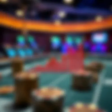 Graph depicting financial transactions in gaming