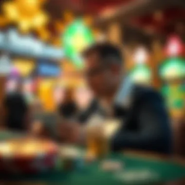 Artistic depiction of psychological influences in gaming apps