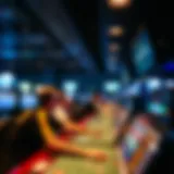 A thrilling sports betting scene at Buffalo Niagara Casino.