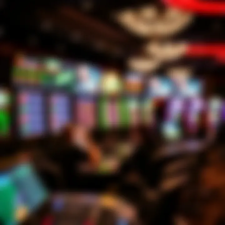 Diverse betting options available at the casino.