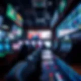 Oklahoma sportsbook interior showcasing modern betting technology