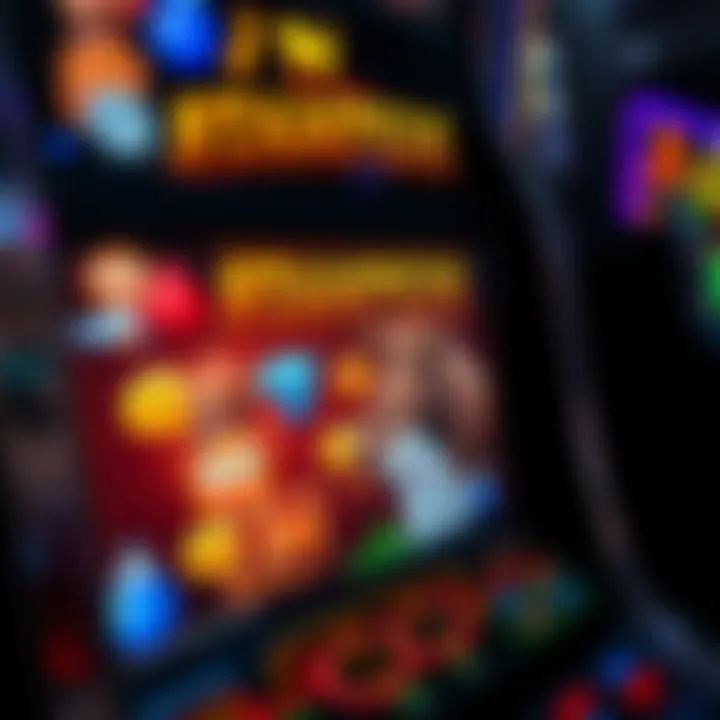 Detailed illustration of Stampede slot machine's gameplay interface