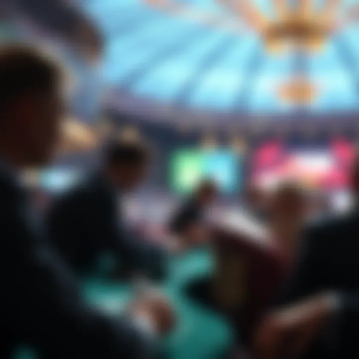 Strategic Betting in a Competitive Arena Visual representation of betting strategies in a competitive landscape