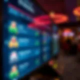 Exciting betting bonuses displayed on a digital interface