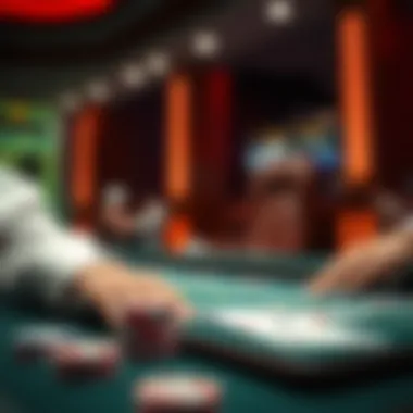 Safety Measures in Online Gambling A secure interface demonstrating safety measures in online gambling