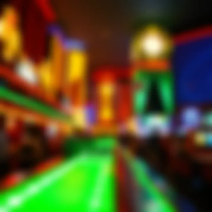 Nightlife Experience at The LINQ Vibrant atmosphere of The LINQ nightlife