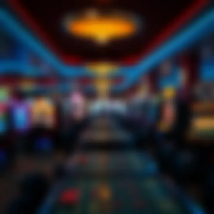 Diverse Table Games in Maryland Casino Interior gaming area showcasing diverse table games