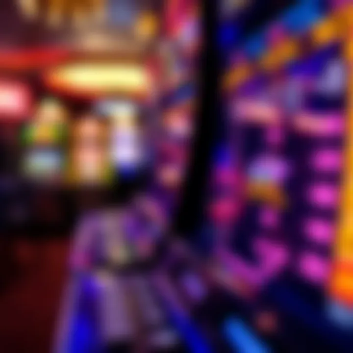 Illustrative chart of payout percentages for slot machines