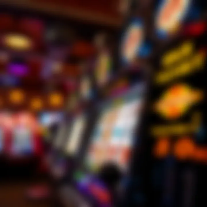 High payout rate slot machine attracting players