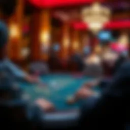 Online poker gameplay screenshot