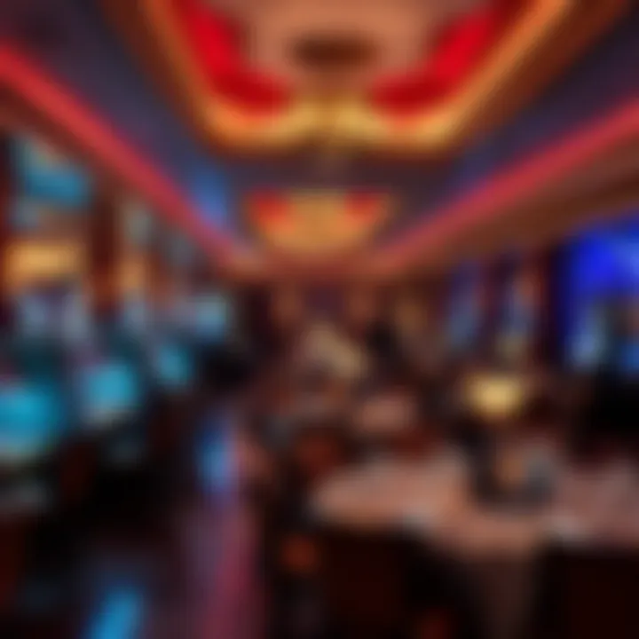 Elegant dining area with vibrant decor inviting guests for a feast