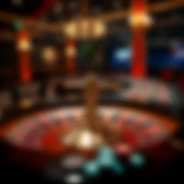 Advanced Betting Techniques in Triple Zero Roulette Strategic gameplay showcasing advanced betting techniques in Triple Zero Roulette